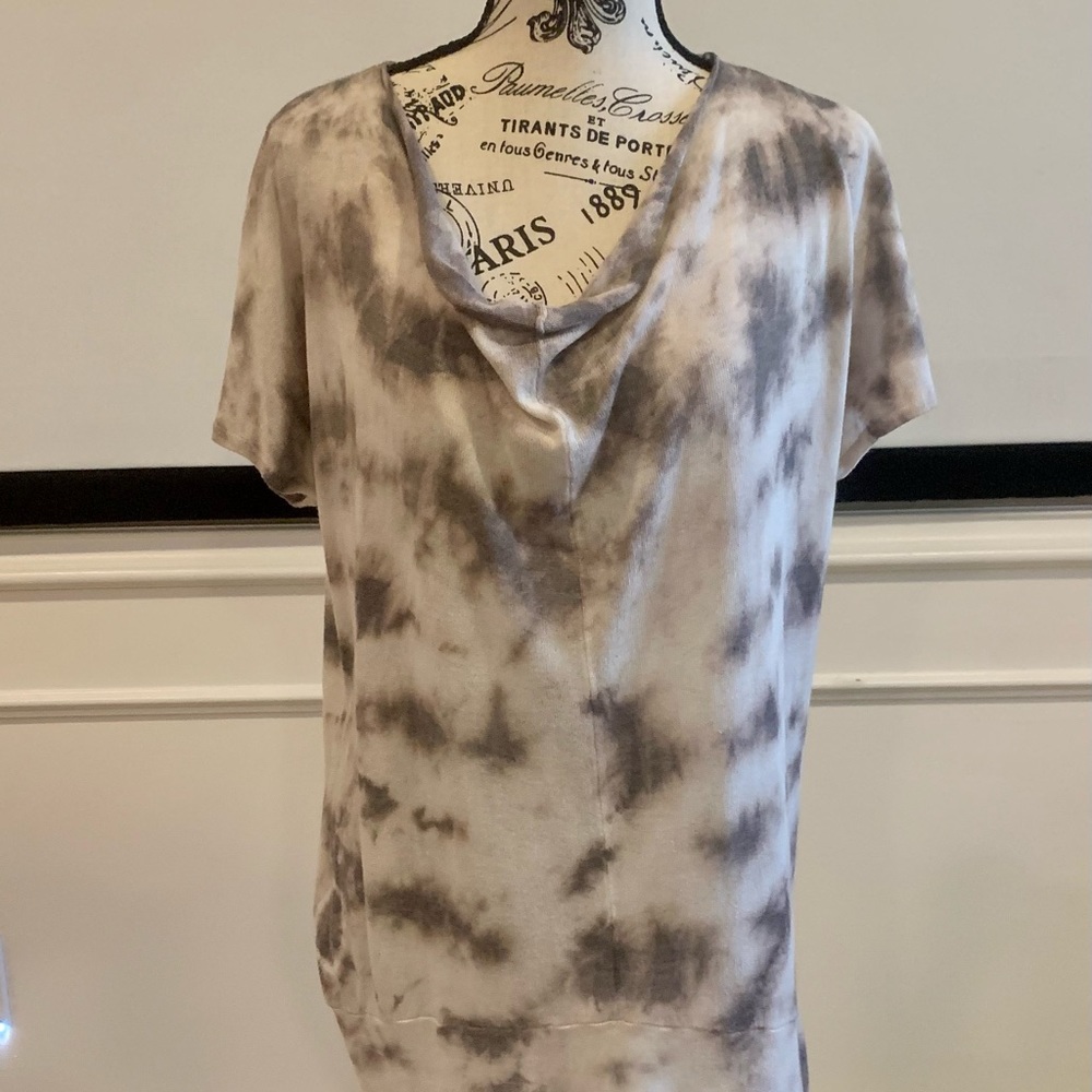 Rebecca Elliot Tie-Dye Draped Tunic